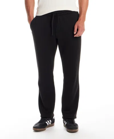 Vintage & Black Men's Ribbed Drawstring Pants In Black