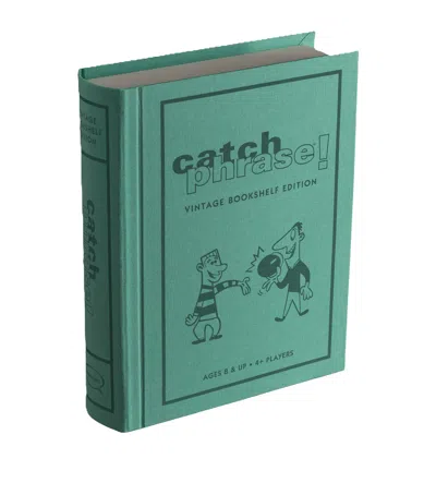 Vintage Bookshelf Catch Phrase Board Game