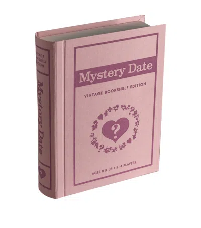 Vintage Bookshelf Mystery Date Board Game
