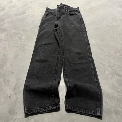 Pre-owned Vintage Crazy  Y2k/2000e Grunge Black Essential Denim Jeans!