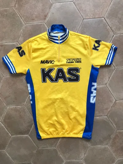 Pre-owned Vintage Cycling Shirt In Blue