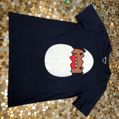 Pre-owned Vintage Domo Tee T-shirt In Navy