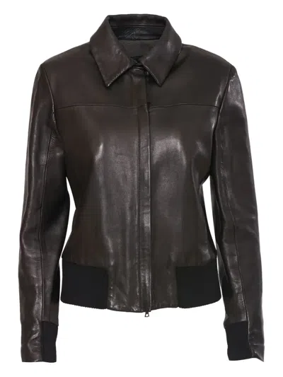 Pre-owned Vintage Faux-leather Jacket