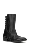 Vintage Foundry Annabell Leather Lace Up Boot In Black