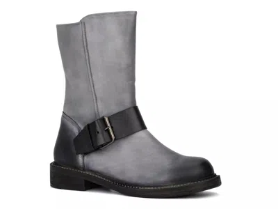 Vintage Foundry Anya Bootie In Gray