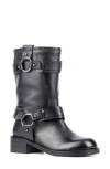 Vintage Foundry Augusta Harness Strap Boot In Black