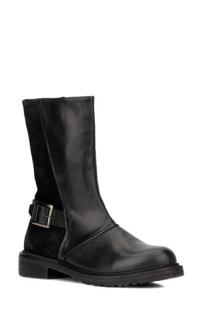 Vintage Foundry Camila Buckle Boot In Black