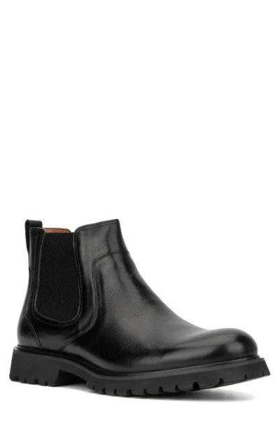 Vintage Foundry Charles Chelsea Boot In Black