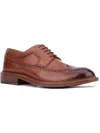 Vintage Foundry Co Jarvis Mens Leather Pointed Toe Oxfords In Green