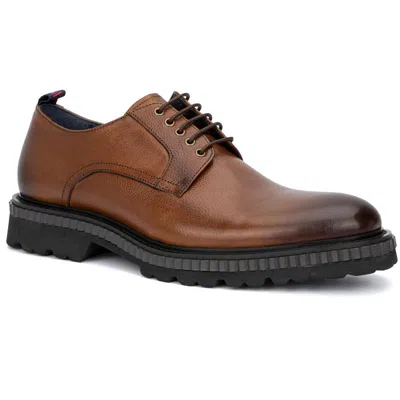Vintage Foundry Co Logan Mens Lace-up Leather Derby Shoes In Multi