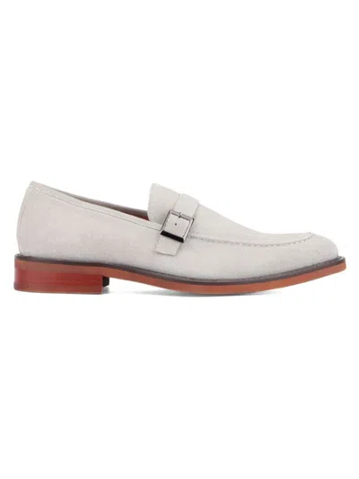 Vintage Foundry Co Men's Acton Suede Dress Loafers In Light Grey