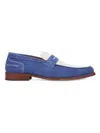 Vintage Foundry Co Men's Colorblock Suede Penny Loafers In Blue