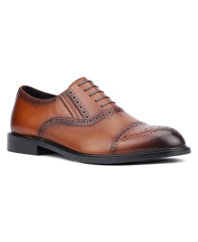 Vintage Foundry Co Men's Cosmio Dress Oxford Shoes In Cognac