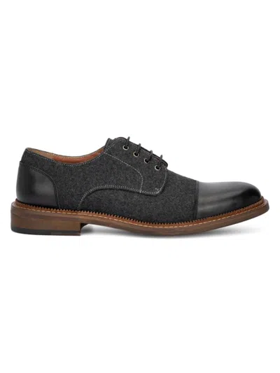 Vintage Foundry Co Men's Dante Cap Toe Derby Shoes In Black
