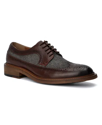 Vintage Foundry Co Garret Oxford In Burgundy