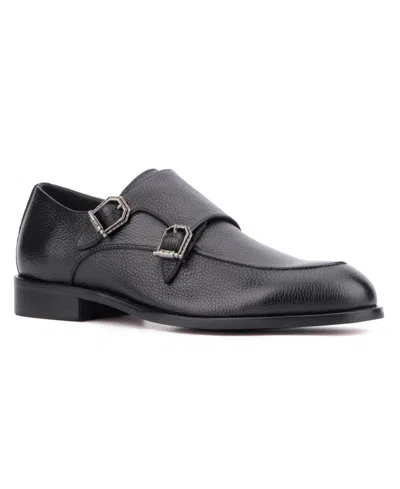 Vintage Foundry Co Men's Lawrence Monk Strap Dress Shoe In Black