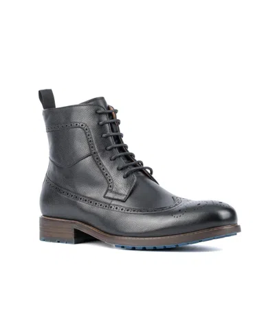 Vintage Foundry Co Men's Leather Everard Boots In Black