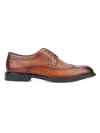 Vintage Foundry Co Men's Leather Longwing Brogues In Cognac