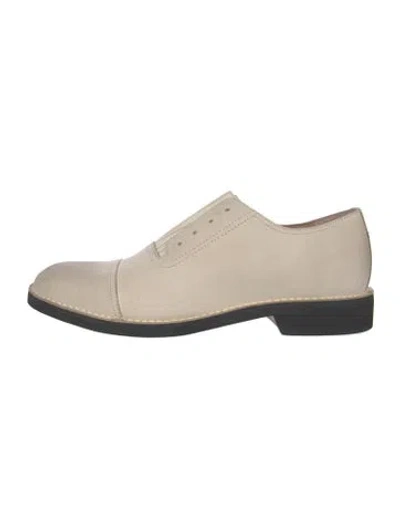 Pre-owned Vintage Foundry Co Suede Oxfords In Neutrals
