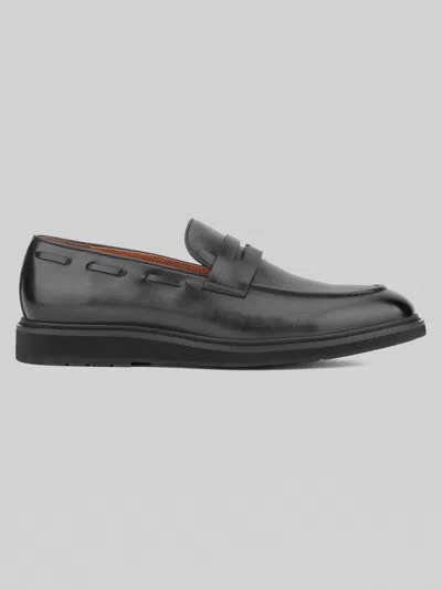 Vintage Foundry Dwight Loafers In Black