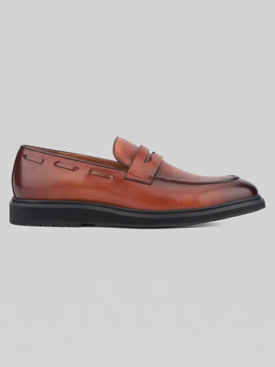 Vintage Foundry Dwight Loafers In Brown