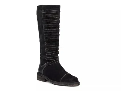 Vintage Foundry Evelyn Topstitched Boot In Black