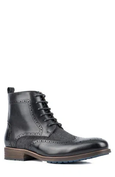 Vintage Foundry Flint Herringbone Boot In Black