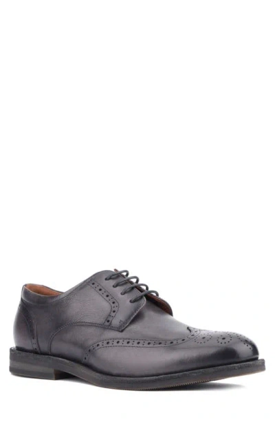 Vintage Foundry Irwin Wingtip Derby In Dark Grey