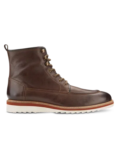 Vintage Foundry Jimara Leather Lace-up Boots In Brown