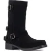 Vintage Foundry Katia Square Toe Boot In Black