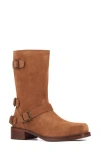 Vintage Foundry Katia Square Toe Boot In Tan