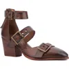 Vintage Foundry Kaydence Strappy Sandal In Brown