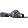Vintage Foundry Lacy Woven Strap Slide Sandal