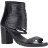Vintage Foundry Leila Fringe Sandal In Black