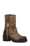Vintage Foundry Madeline Block Heel Boot In Camel