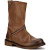 Vintage Foundry Regine Zip Around Boot In Tan