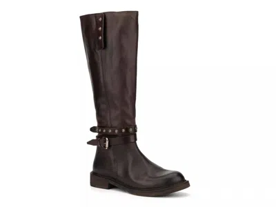 Vintage Foundry Reign Studded Boot In Brown