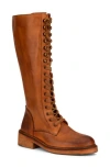 Vintage Foundry Sadelle Lace-up Boot In Tan