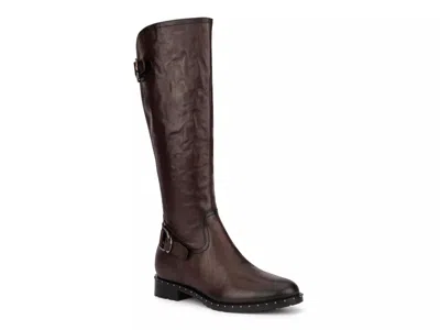 Vintage Foundry Sahara Riding Boot In Burgundy
