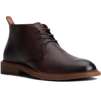 Vintage Foundry Treyton Chukka Boot In Brown