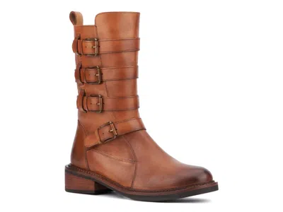 Vintage Foundry Ulan Bootie In Brown