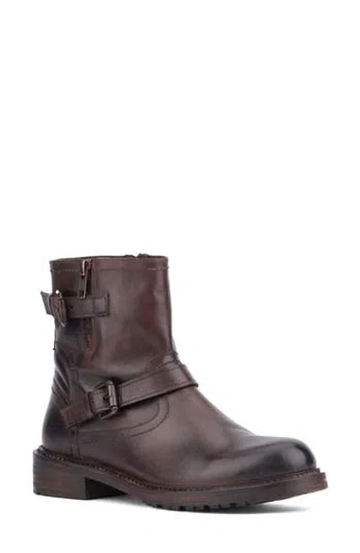 Vintage Foundry Umay Moto Boot In Brown