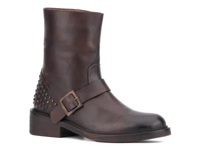 Vintage Foundry Wenona Bootie In Brown