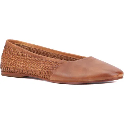 Vintage Foundry Wilma Woven Ballet Flat