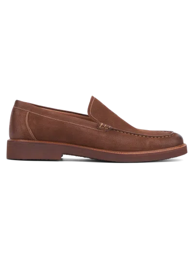Vintage Foundry Xander Leather Loafers In Brown