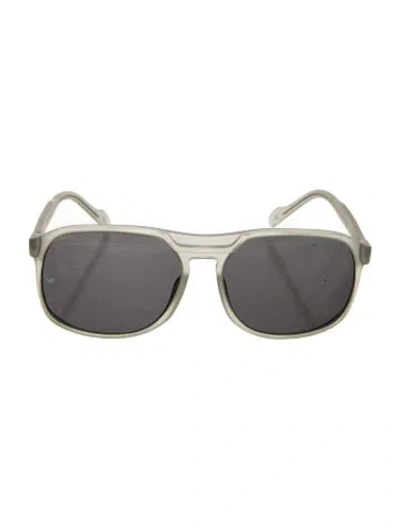 Pre-owned Vintage Frames By Corey Shapiro Aviator Tinted Sunglasses In Gray