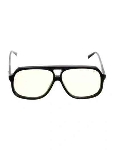 Pre-owned Vintage Frames By Corey Shapiro Oversize Gradient Sunglasses In Multi