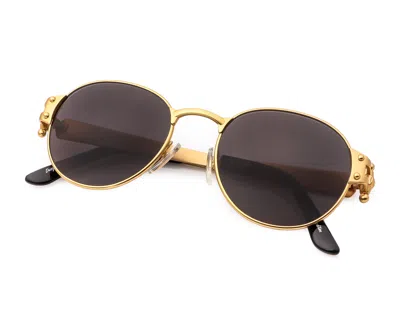 Vintage Frames Company 1998 Millenium Edition 24kt Satin Gold In Satin Yellow Gold