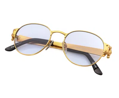 Vintage Frames Company 1998 Millenium Edition 24kt Satin Gold In Satin Yellow Gold