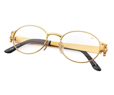Vintage Frames Company 2000 Millenium Edition 24kt Satin Gold In Satin Yellow Gold